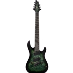 Cort KX500MSSDG-U 7 String Multiscale Electric Guitar-Star Dust Green