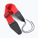 On-Stage GSA10RD Guitar Strap-Red