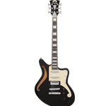 D'Angelico DAPBEDSHBLFCS Premier Bedford SH - Black Flake