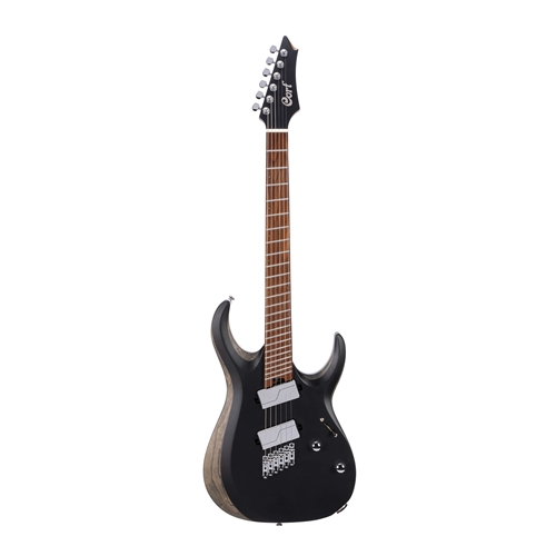 Cort X Series Double Cutaway Electric Guitar-Black Satin