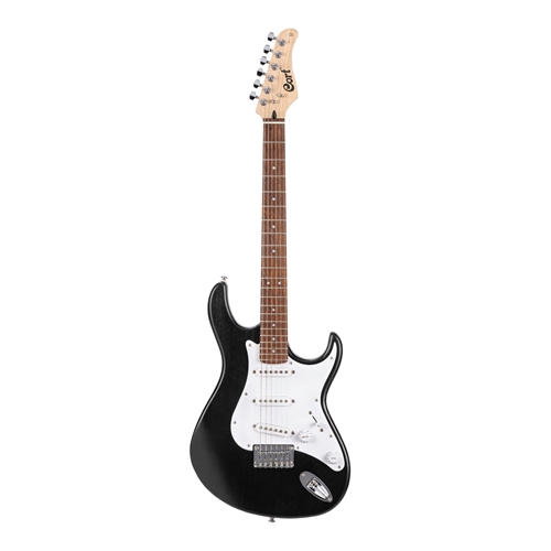 Cort G Series Double Cutaway Electric Guitar-Open Pore Black