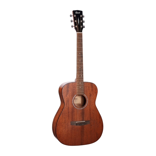 Cort AF510MOP-A-U Standard Series Acoustic Concert Guitar Open Pore Mahogany