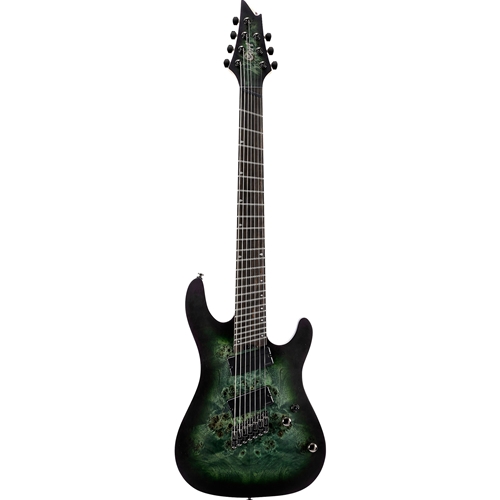Cort KX500MSSDG-U 7 String Multiscale Electric Guitar-Star Dust Green