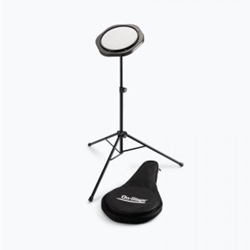 On-Stage DFP5500 Drum Practice Pad with Stand and Bag