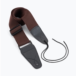 On-Stage GSA10BR Guitar Strap-Brown